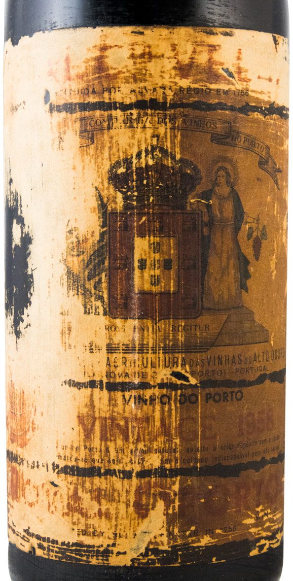 1958 Real Companhia Velha Vintage Porto (rótulo danificado)