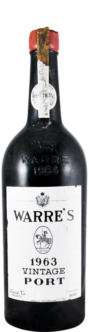 1963 Warre's Vintage Porto (lacre danificado)