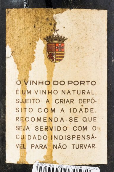 1960 Ferreira Vintage Porto (lacre danificado)
