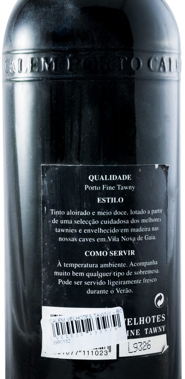 Cálem Velhotes Tawny Porto (rótulo danificado)