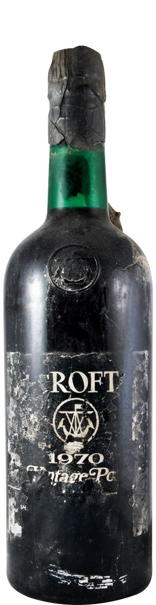 1970 Croft Vintage Port (damaged seal and label)