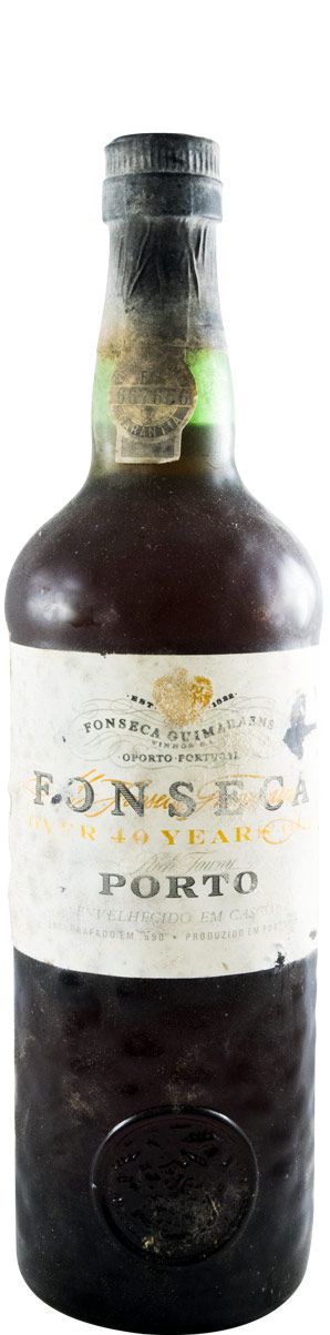 Fonseca 40 years Port (former bottle and damaged label)