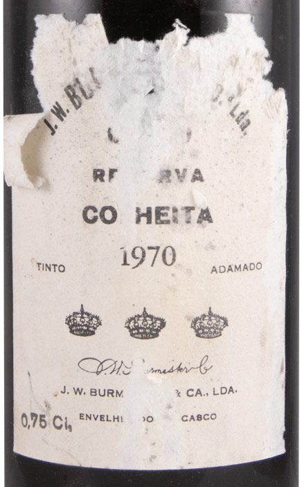 1970 Burmester Colheita Reserva Port (damaged label)