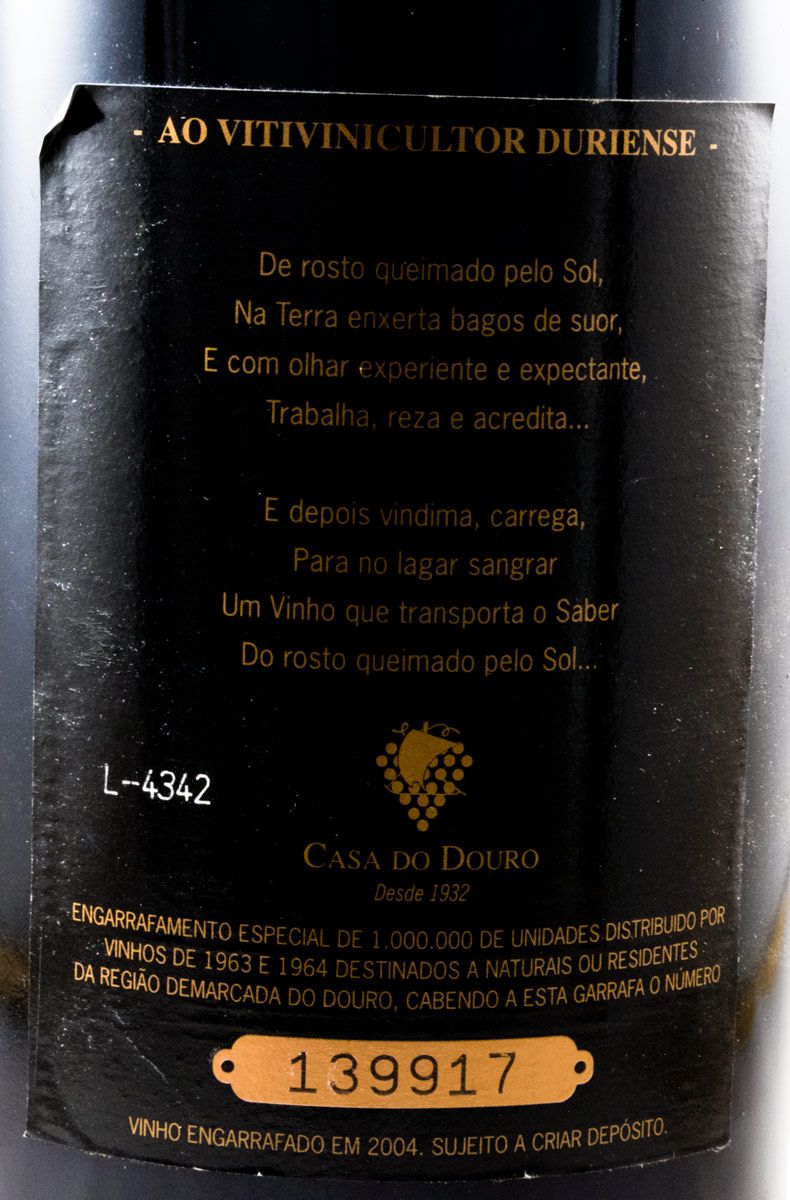 1963 Casa do Douro Port