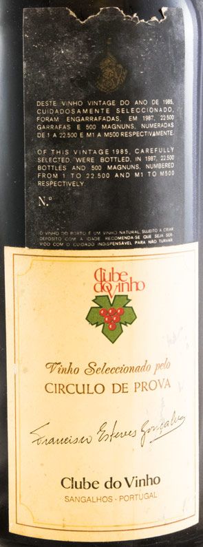 1985 Quinta da Romaneira Vintage Porto