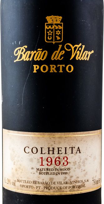 1963 Barão de Vilar Colheita Porto