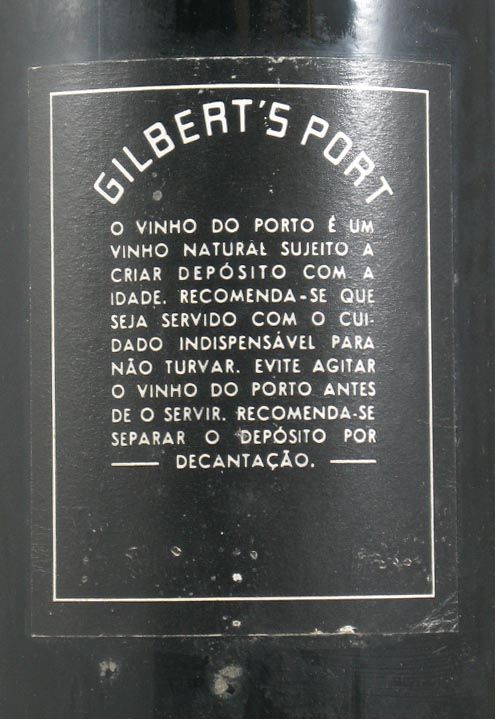 1985 Gilbert's Vintage Porto