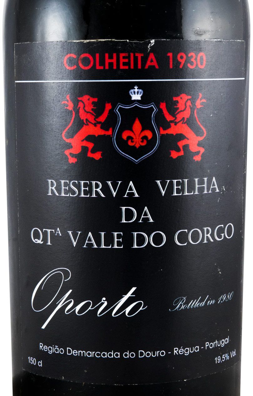 1930 Quinta Vale do Corgo Reserva Velha Port 1.5L