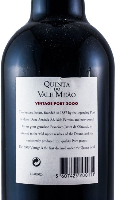 2000 Quinta do Vale Meão Vintage Porto