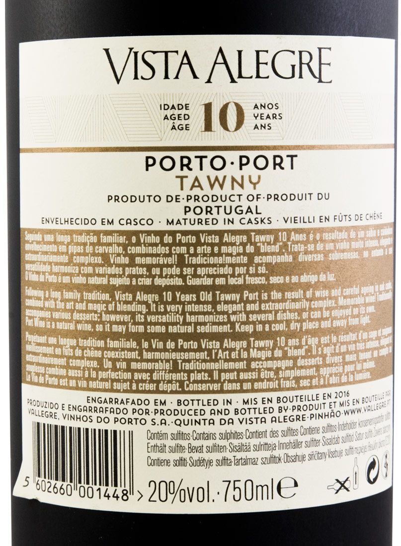 Vista Alegre 10 anos Port