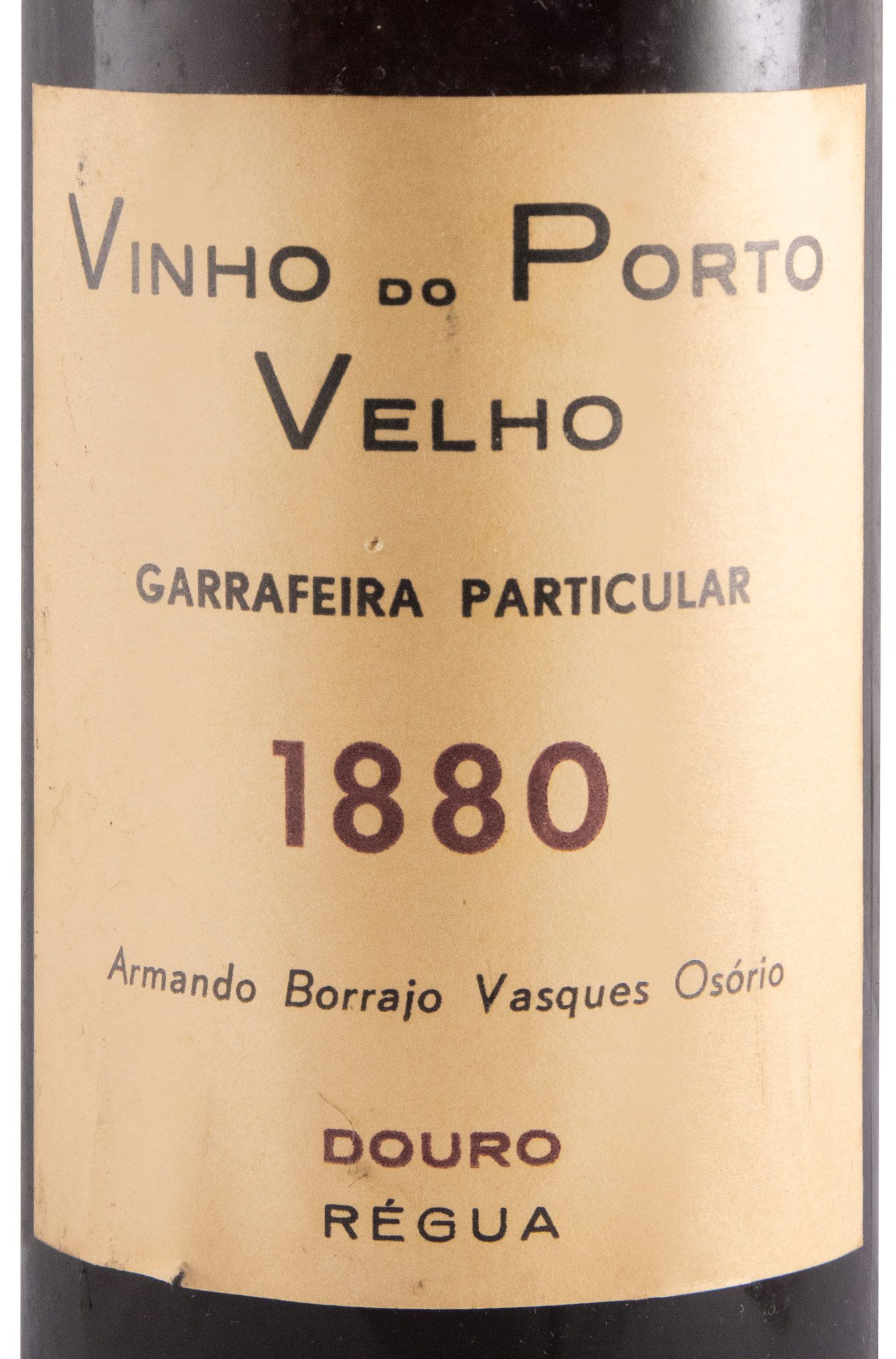 1880 Borrajo Garrafeira Particular Port