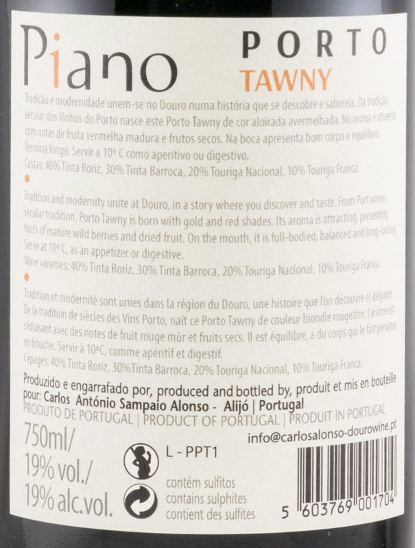 Piano Tawny Port