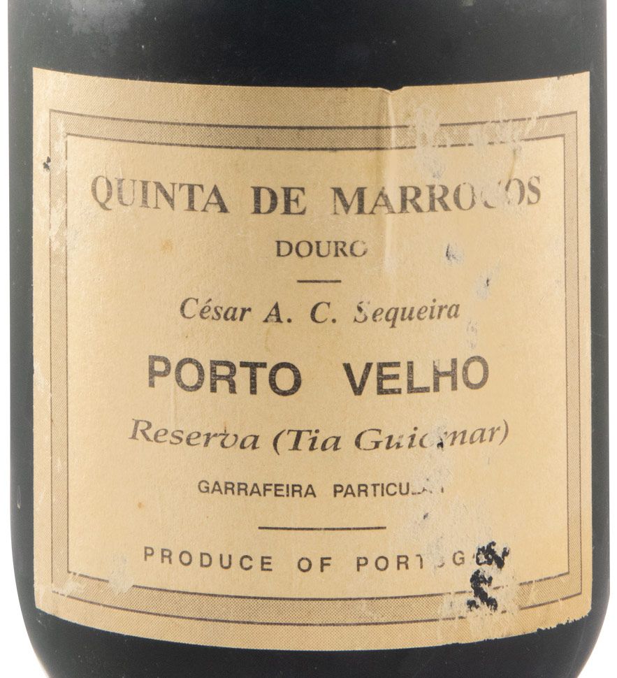 1978 Quinta de Marrocos Tia Guiomar Garrafeira Particular Port