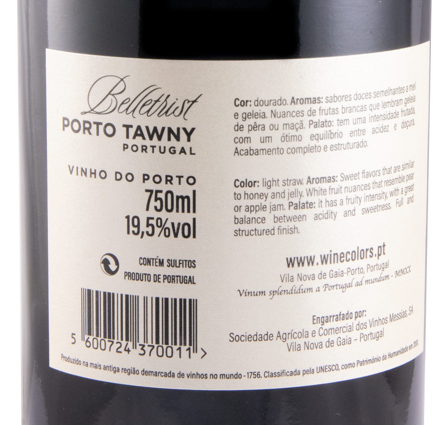 750 Years Rainha Santa Isabel de Portugal Bellethist Tawny Port