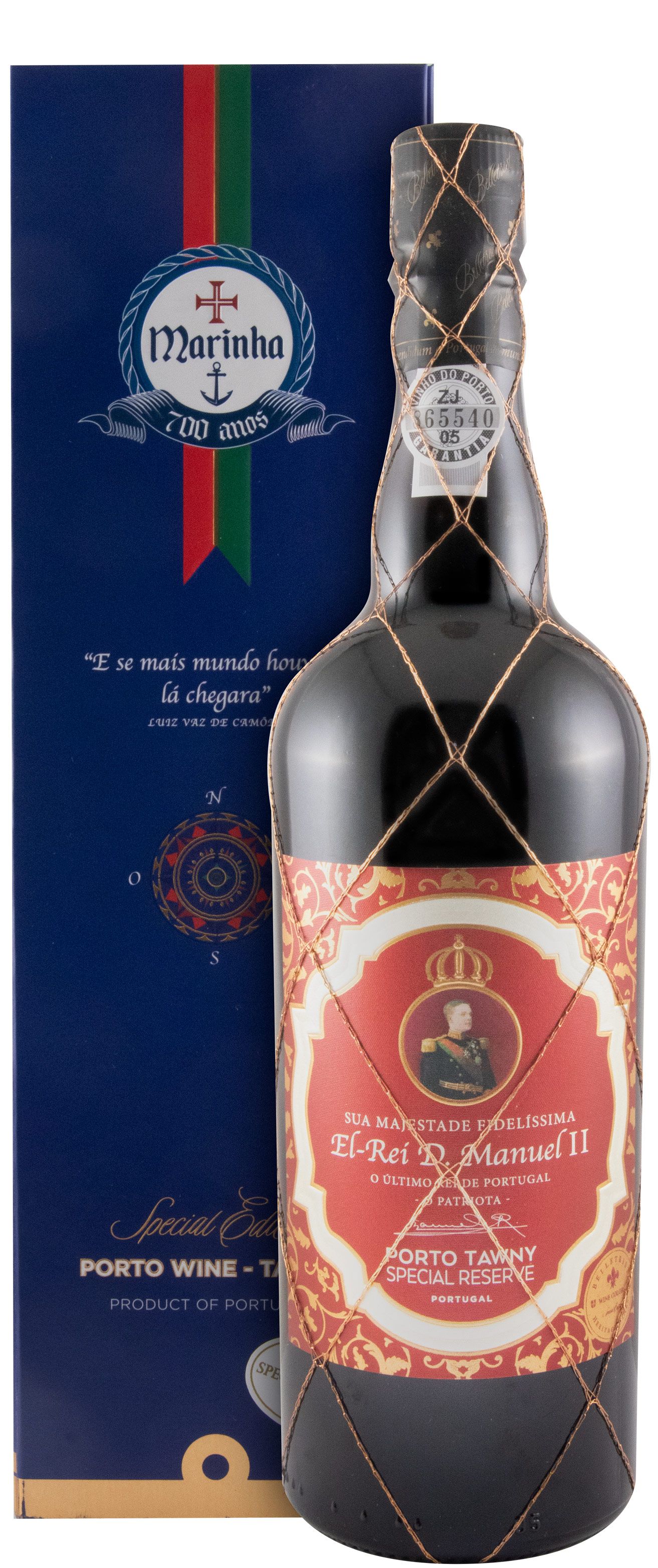 700 Years Marinha Portuguesa Tawny Reserve Port (label El Rei D. Manuel II)