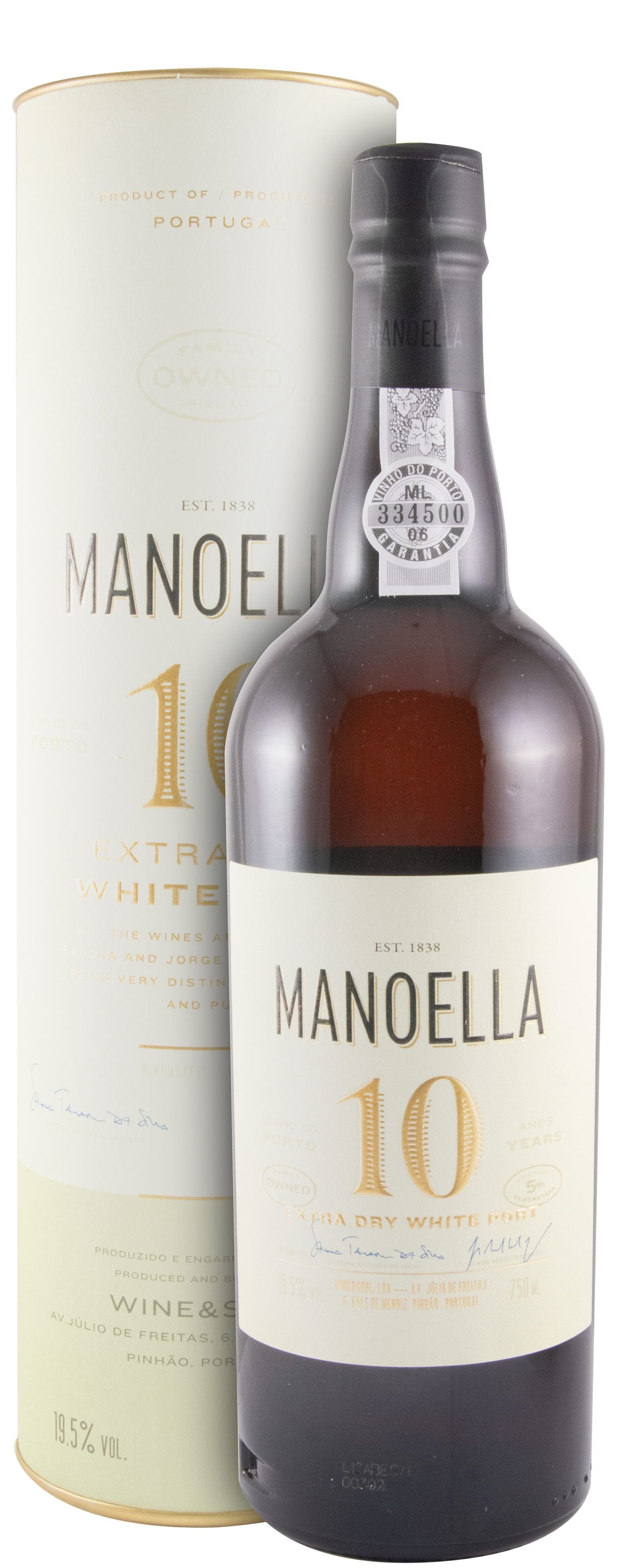 Manoella Branco Extra Dry 10 anos Porto
