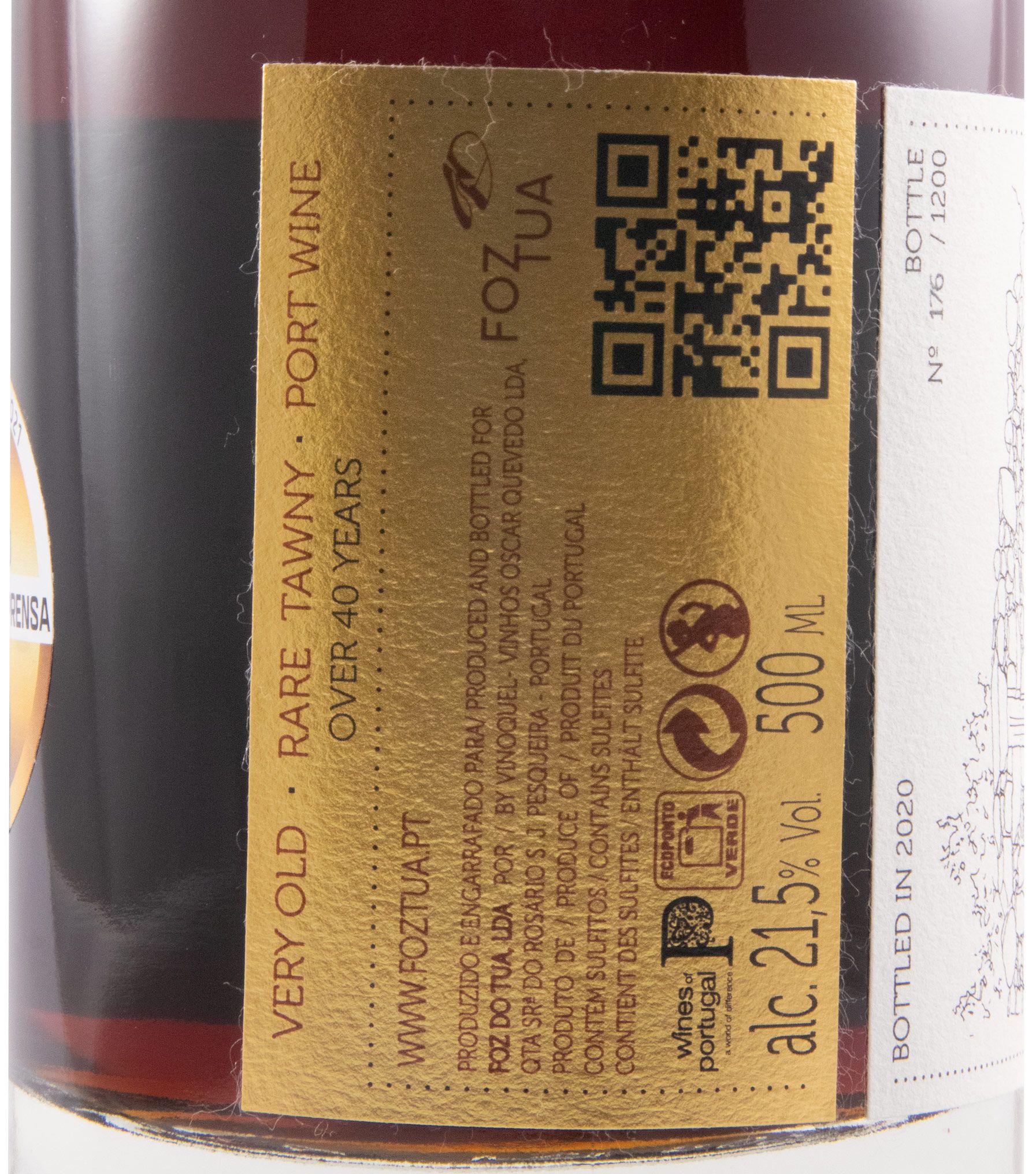 FozTua Tawny +40 anos Porto 50cl