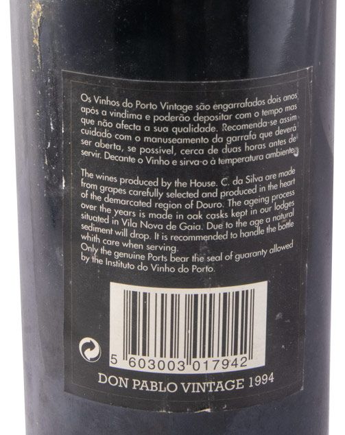 1994 Don Pablo Vintage Port