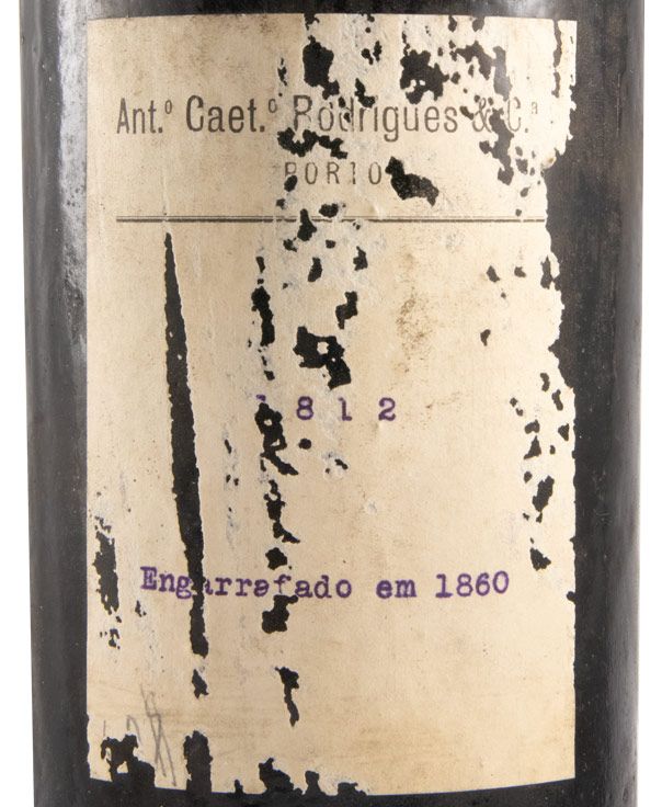 1812 António Caetano Rodrigues Porto (engarrafado em 1860)