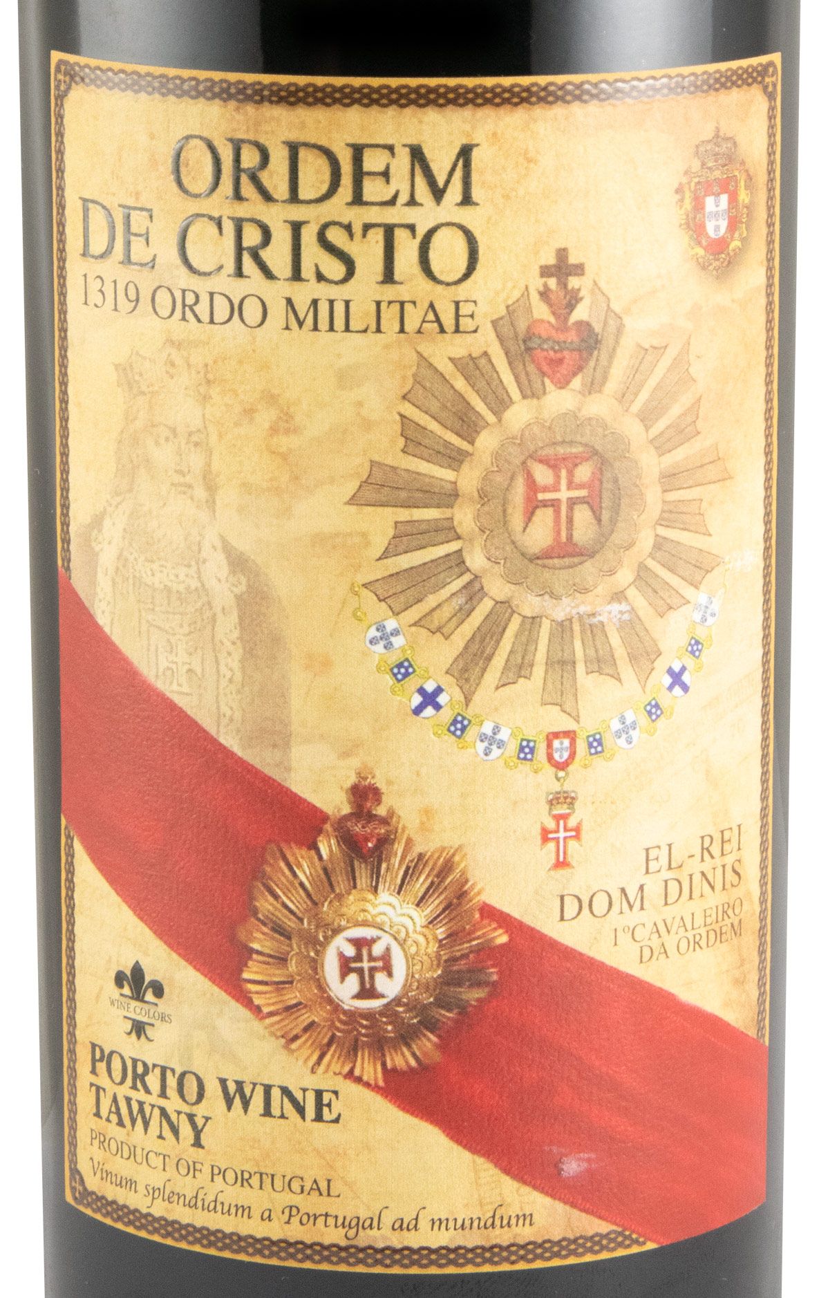 700 Anos Marinha Portuguesa Tawny Port (label Order of Christ)