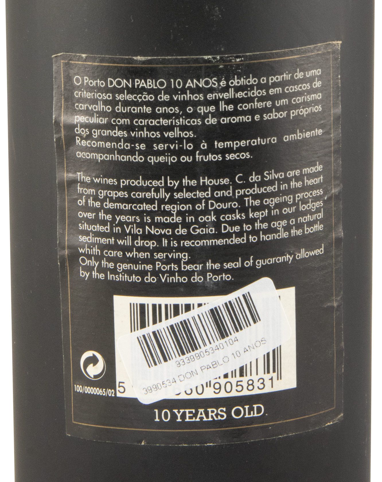 Don Pablo 10 years Port