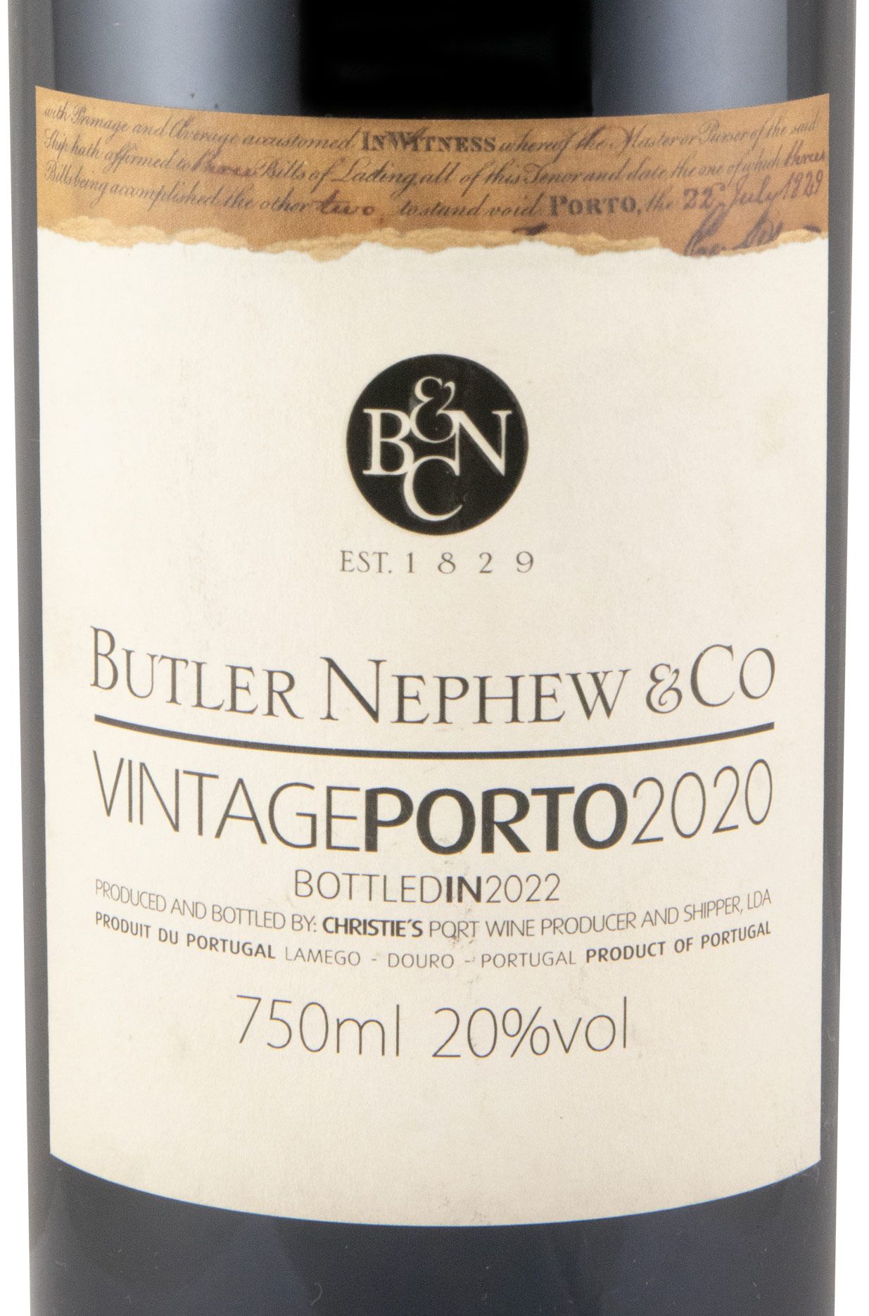 2020 Butler Nephew Vintage Porto