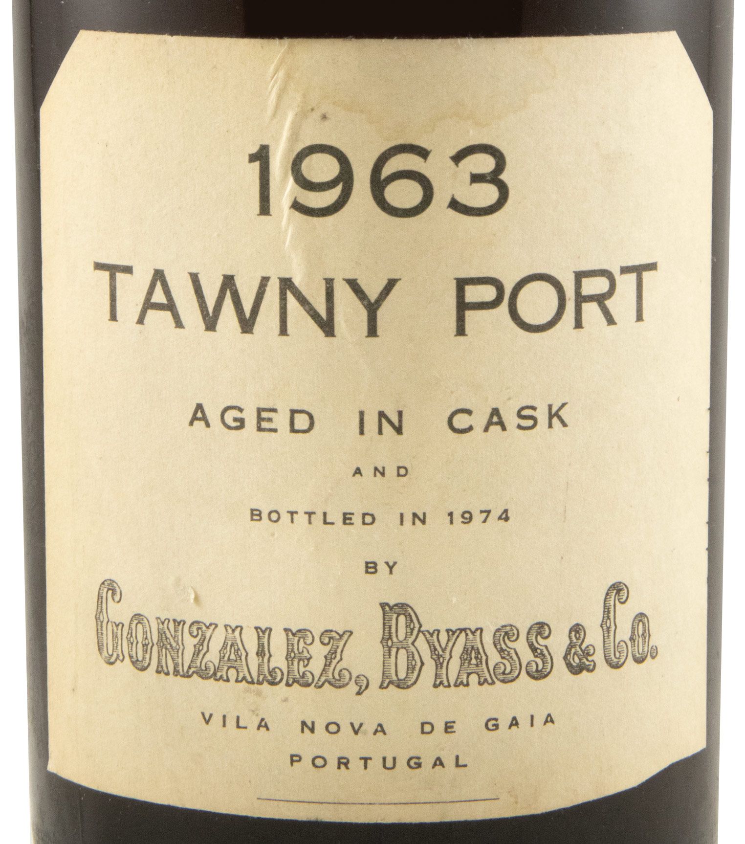 1963 Gonzalez Byass Tawny Port (bottled in 1974)