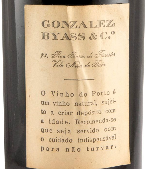 1977 Gonzalez Byass Tawny Port (bottled in 1977)