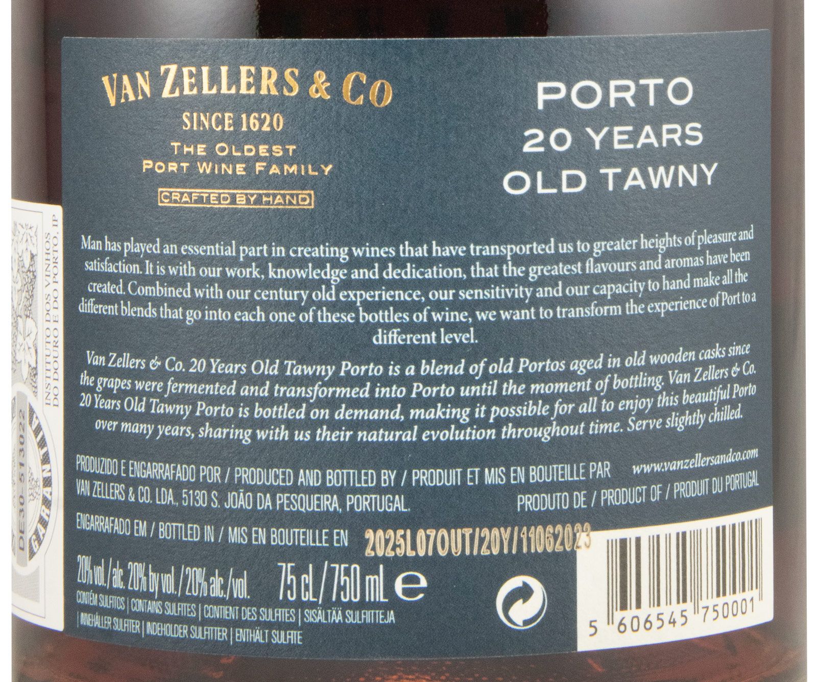 Van Zellers 20 years Port
