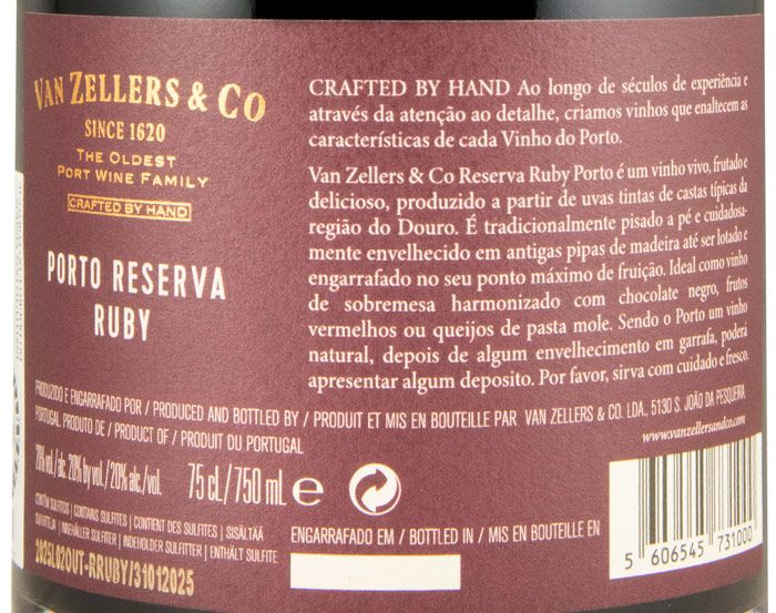 Van Zellers Ruby Reserva Port