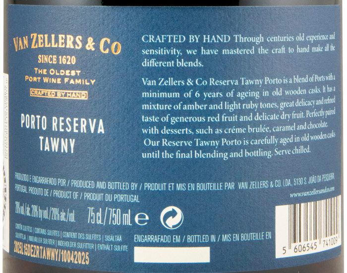 Van Zellers Tawny Reserva Porto