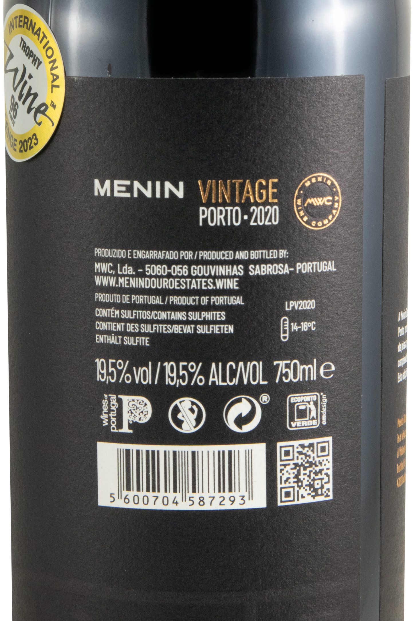 2020 Menin Vintage Porto