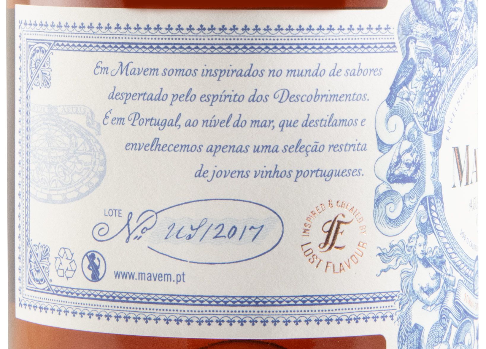 Wine Spirit Mavem Envelhecida 50cl