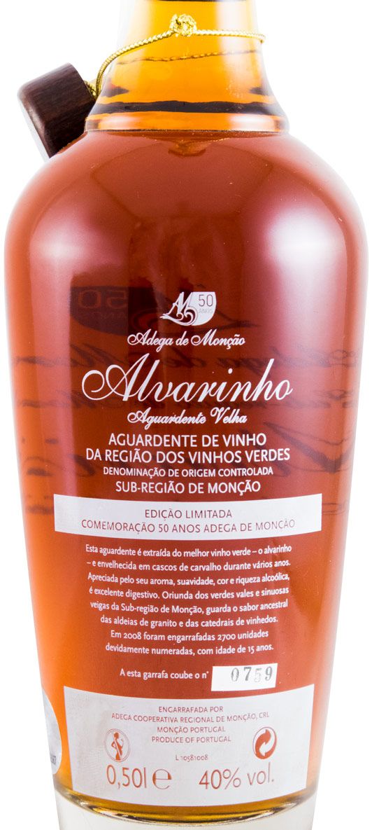 Wine Spirit Alvarinho Comemoração dos 50 years