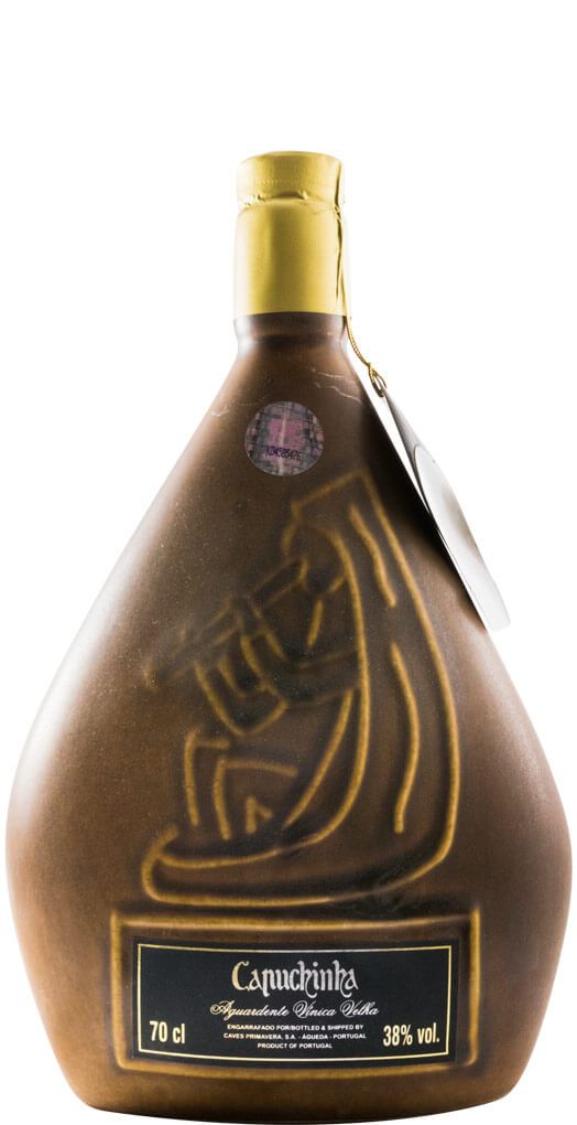 Aguardente Vínica Capuchinha Velha (garrafa em grés)
