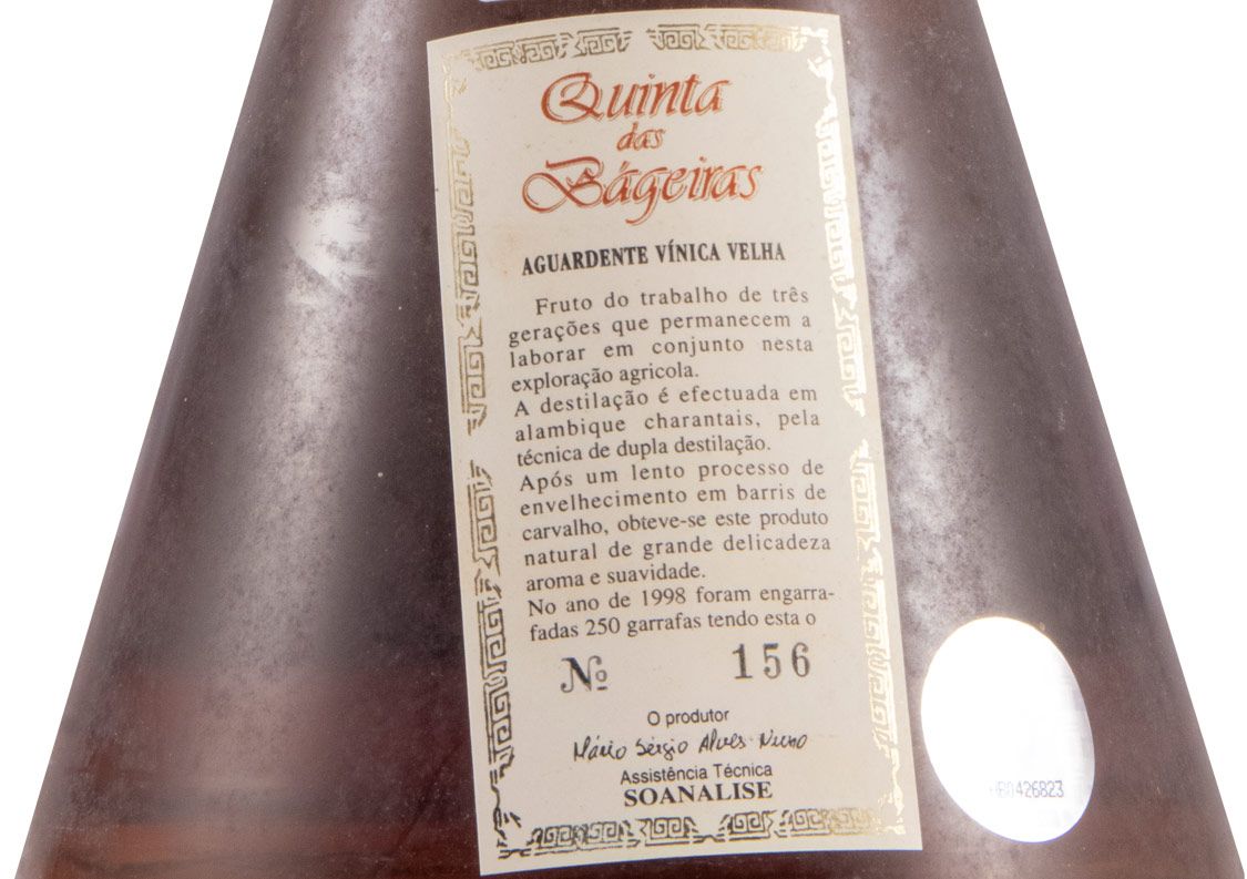 Wine Spirit Quinta das Bágeiras Velha 50cl (former bottle)