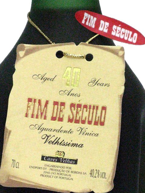 Wine Spirit Fim de Século 40 years