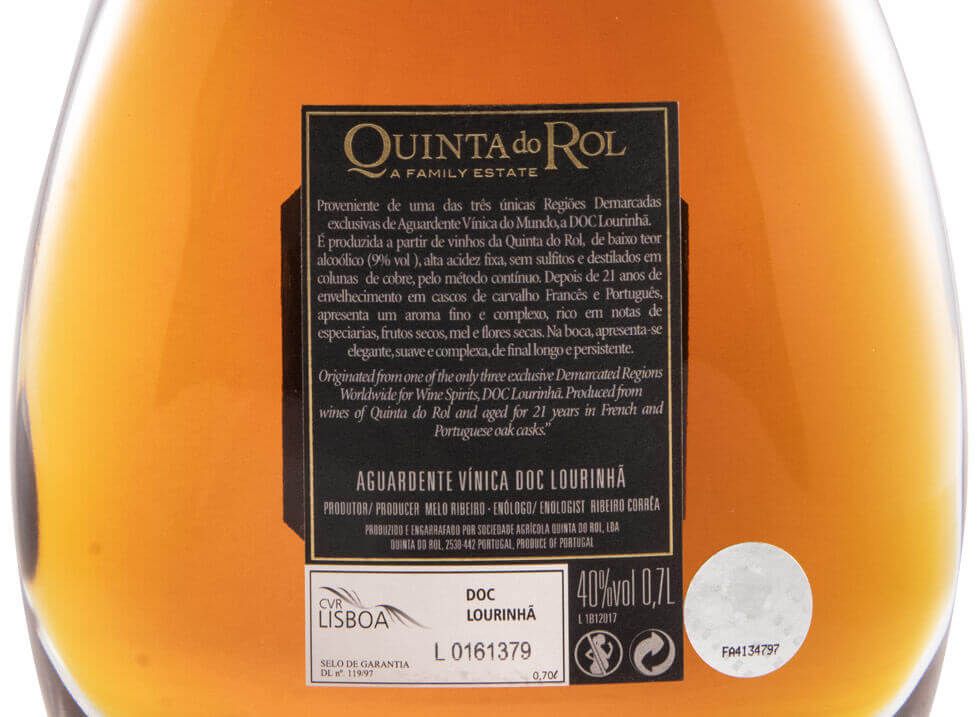 Wine Spirit Quinta do Rol XO 21 years