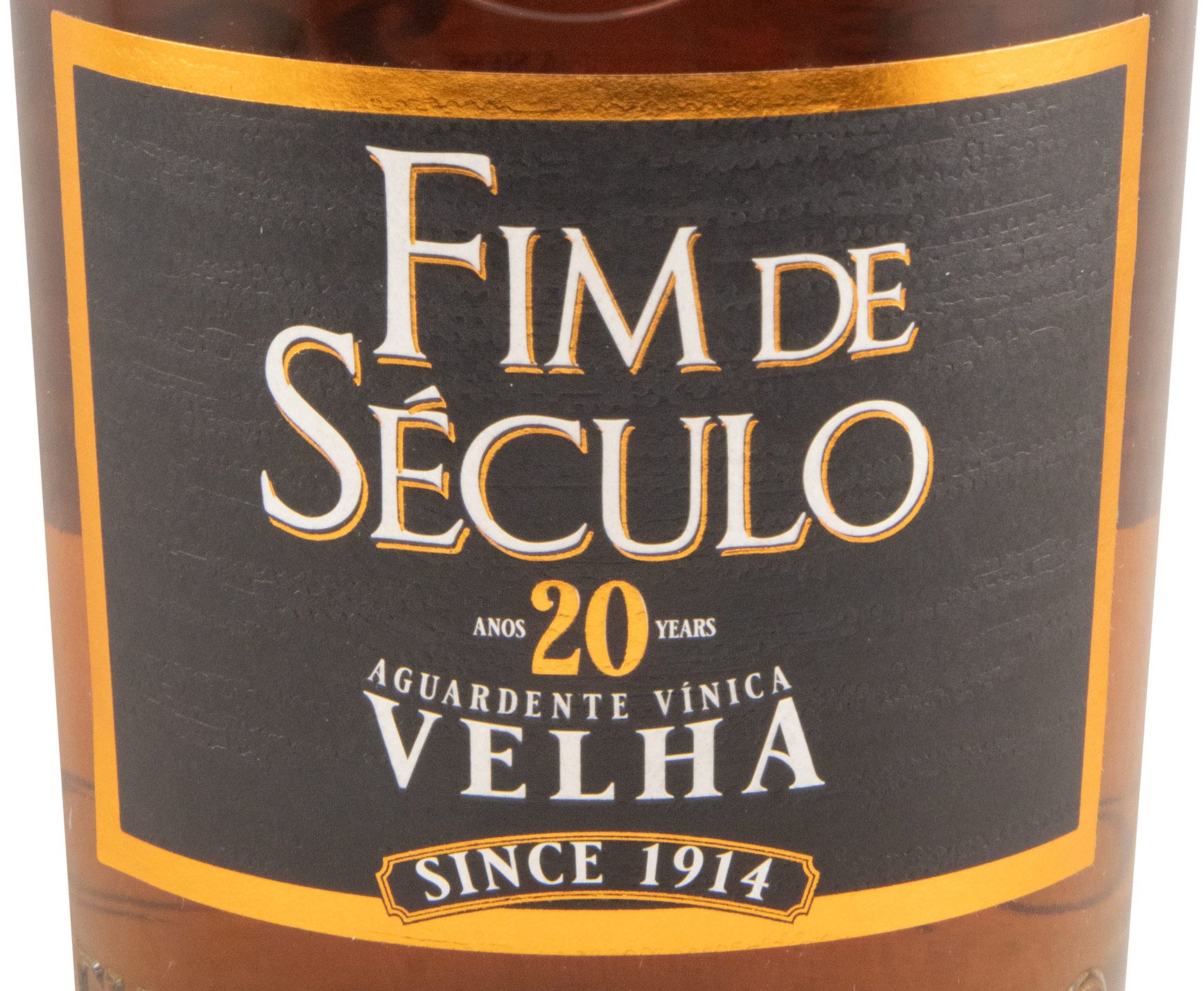 Aguardente Vínica Fim de Século Velha 20 anos