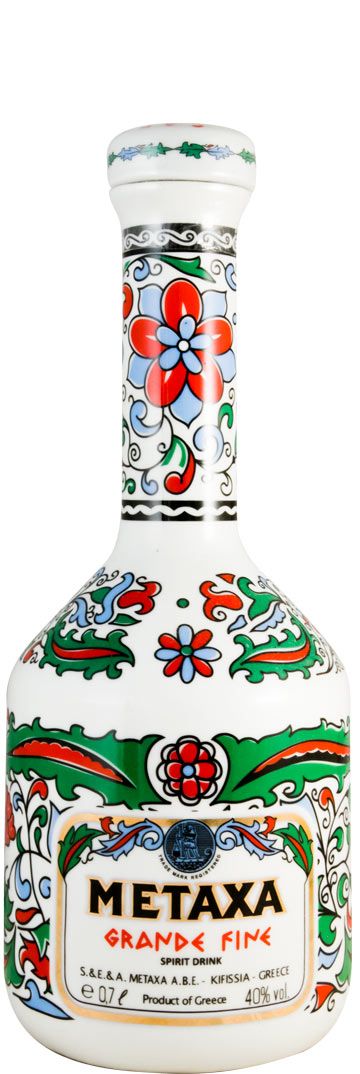 Brandy Metaxa Grand Fine (garrafa em cerâmica