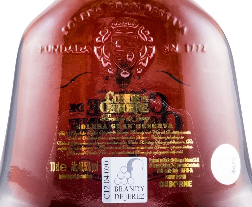Brandy Conde Osborne Solera Gran Reserva