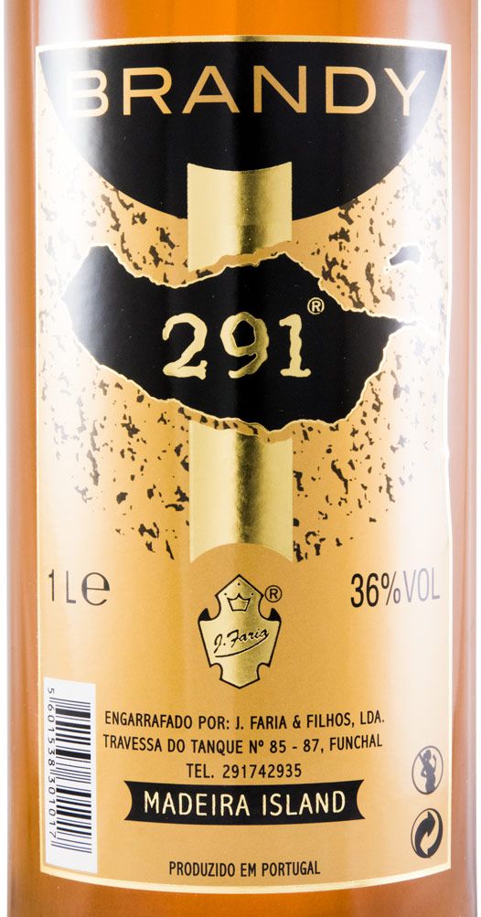 Brandy 291 Madeira 1L