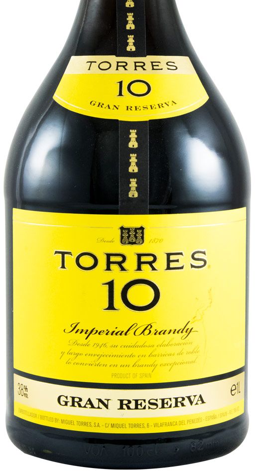Brandy Torres 10 anos Gran Reserva 1L