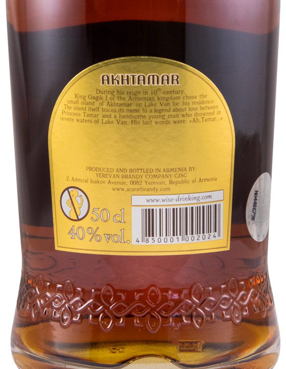 Brandy Ararat Akhtamar 10 years 50cl