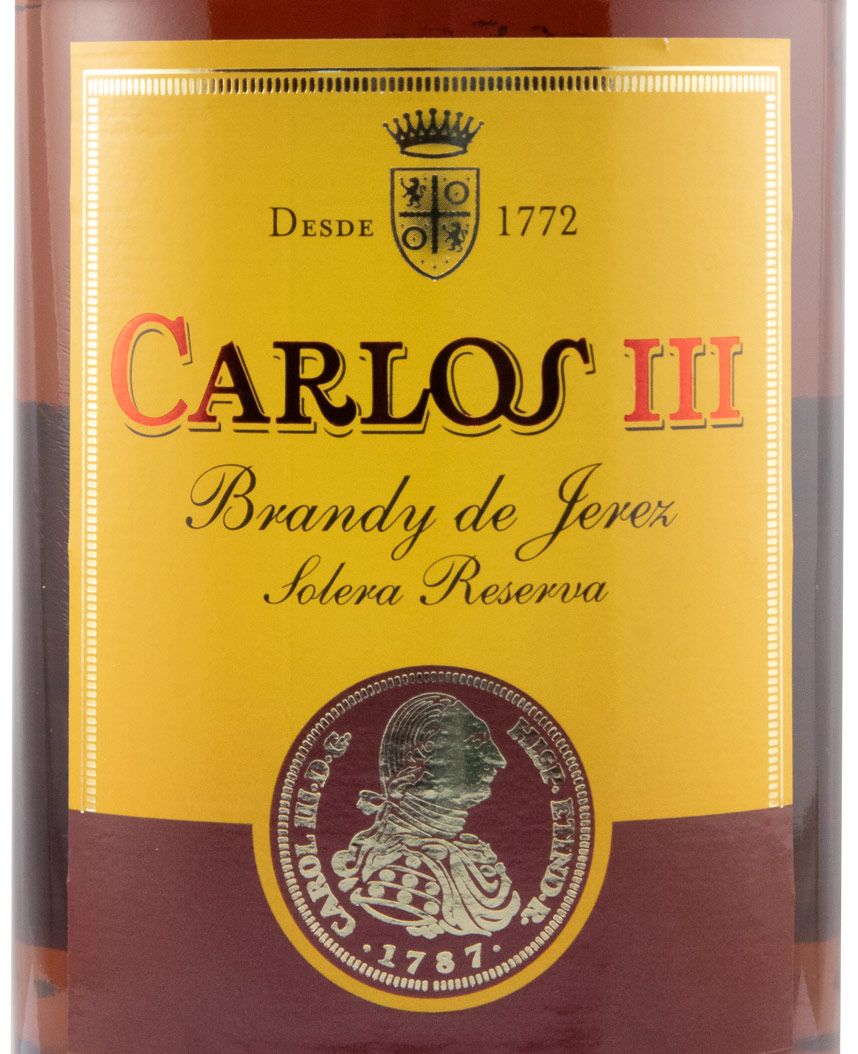 Brandy Carlos III Solera Reserva