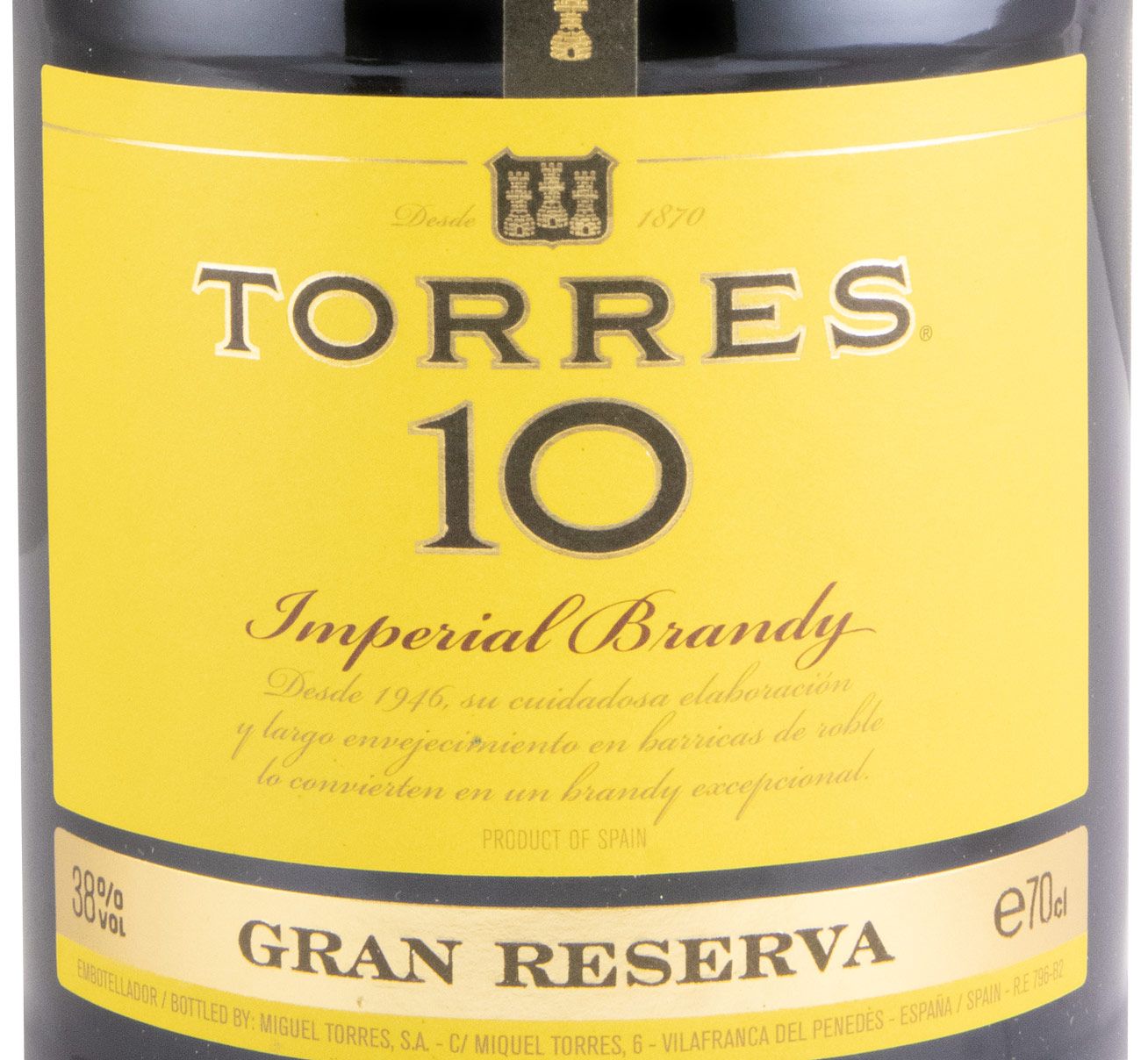 Brandy Torres Gran Reserva 10 years