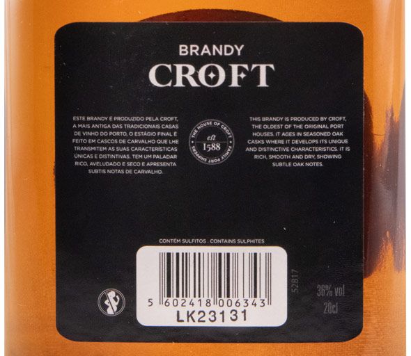 Brandy Croft 20cl