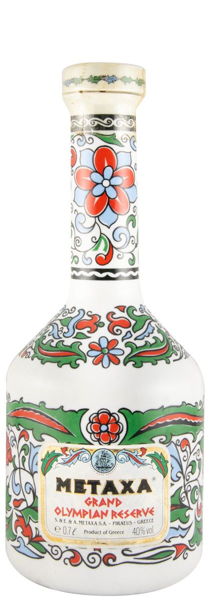 Brandy Metaxa Grand Olympian Reserve (garrafa em cerâmica)