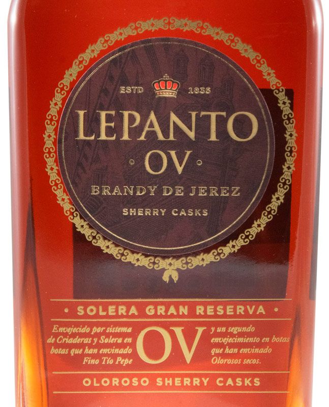 Brandy Lepanto OV Sherry Casks Solera Gran Reserva