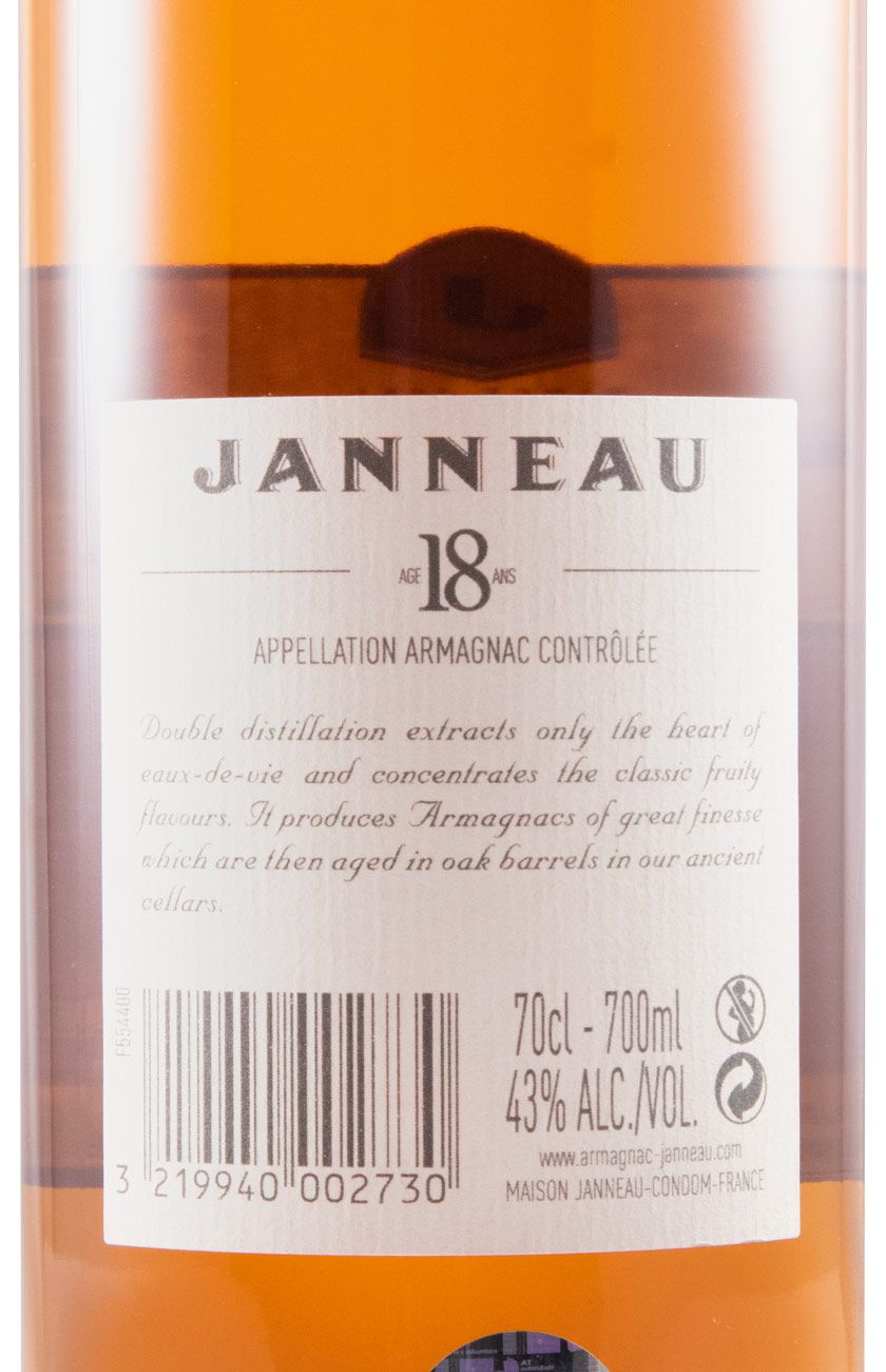 Armagnac Janneau 18 anos